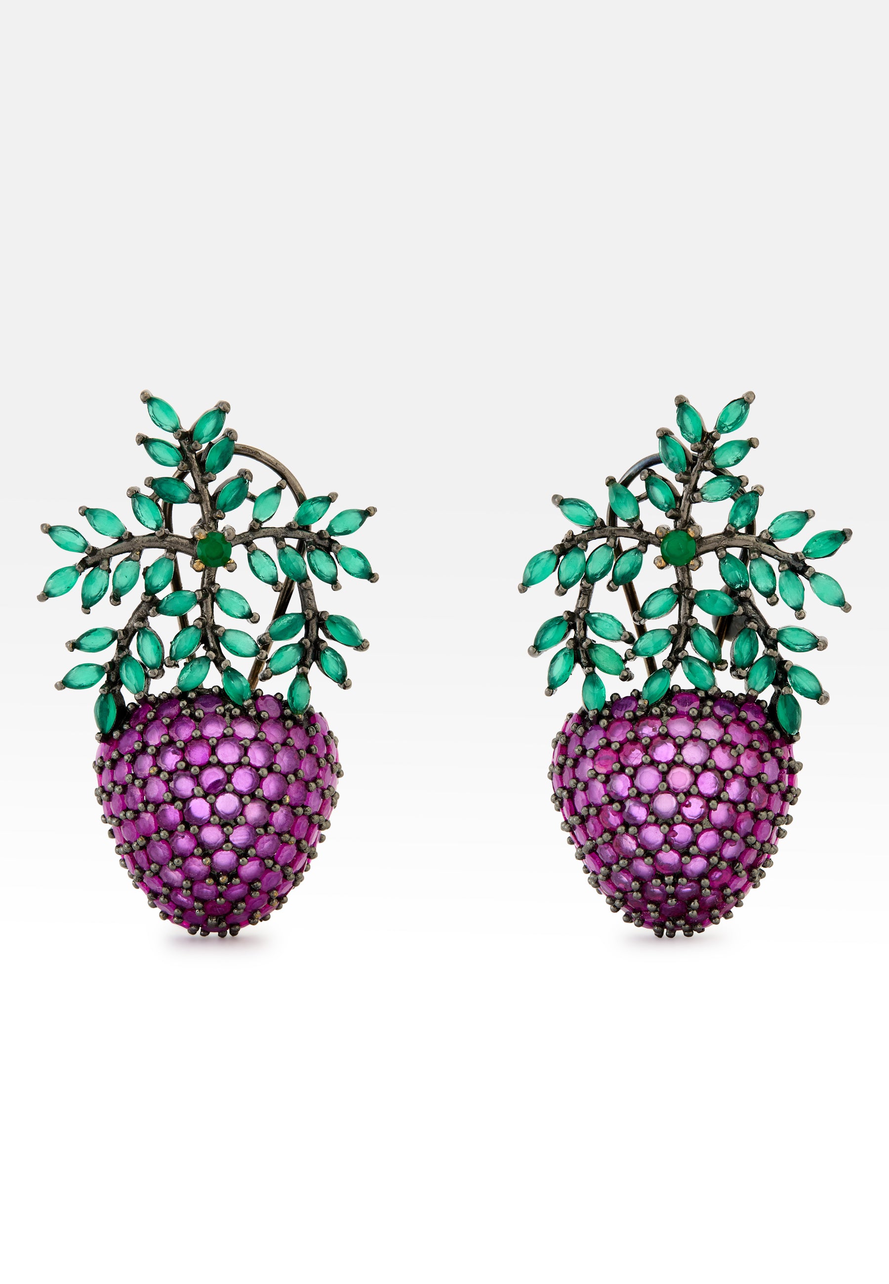 Wild Strawberry Earrings