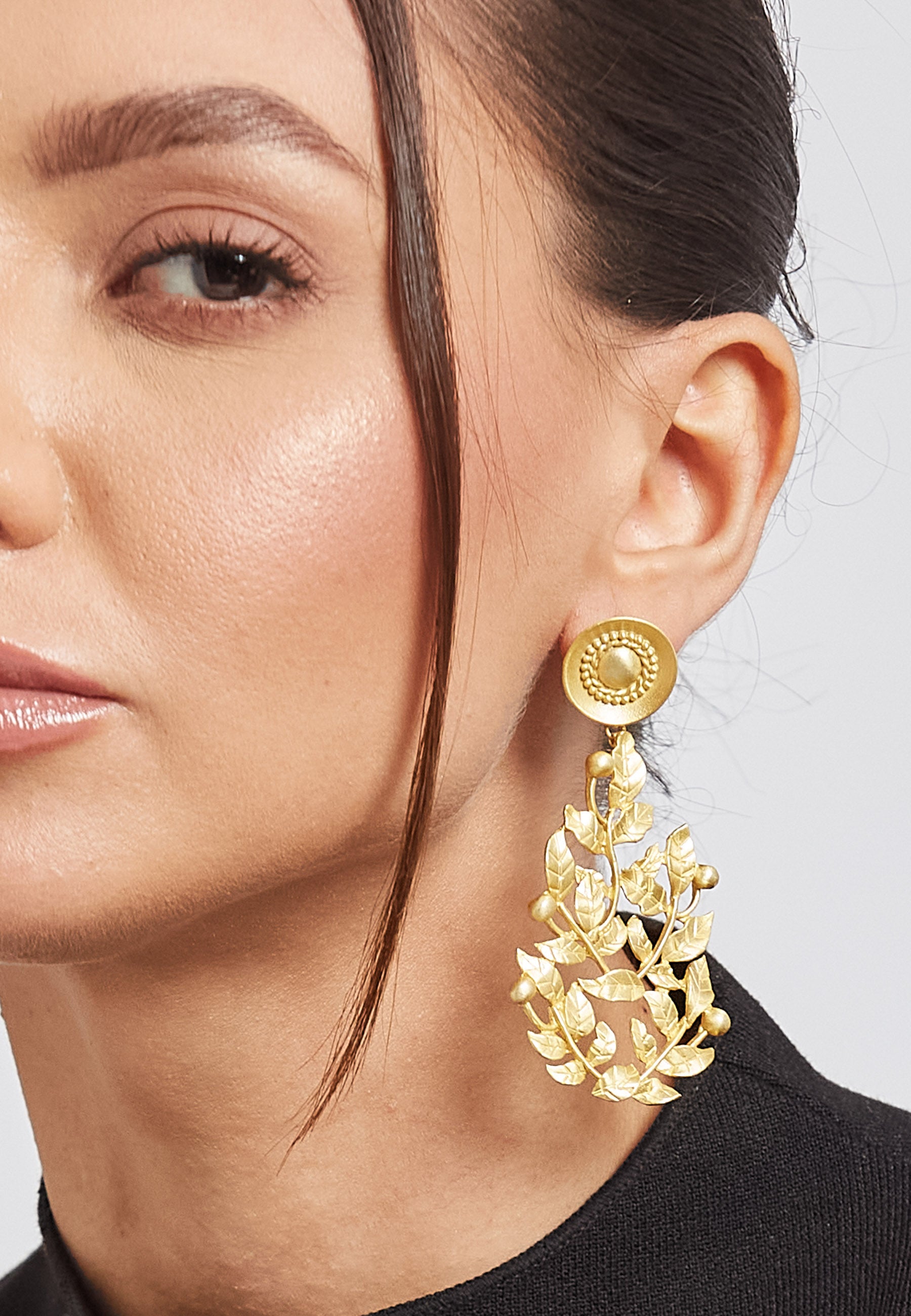 Golden Spring Party Earrings