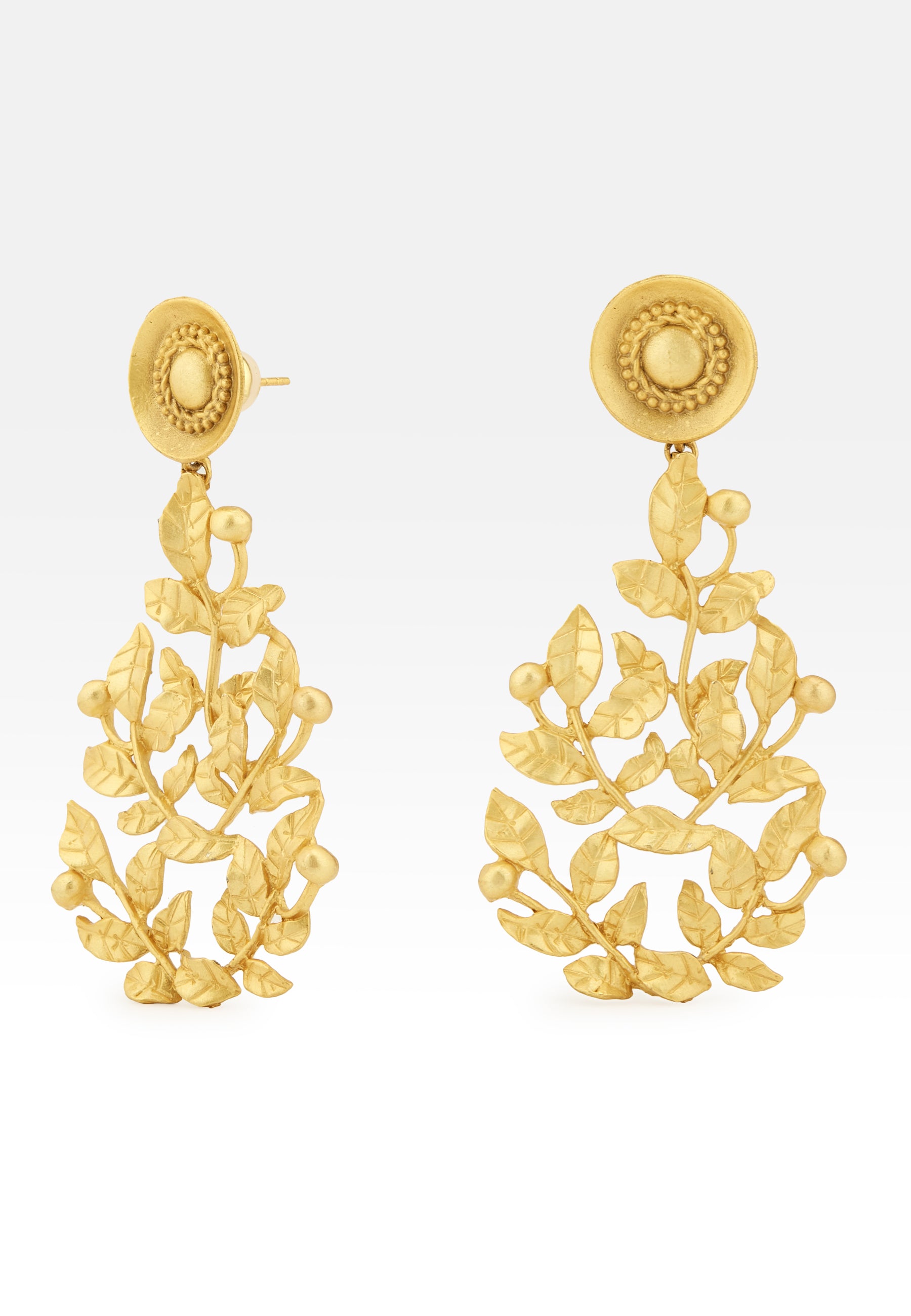 Golden Spring Party Earrings