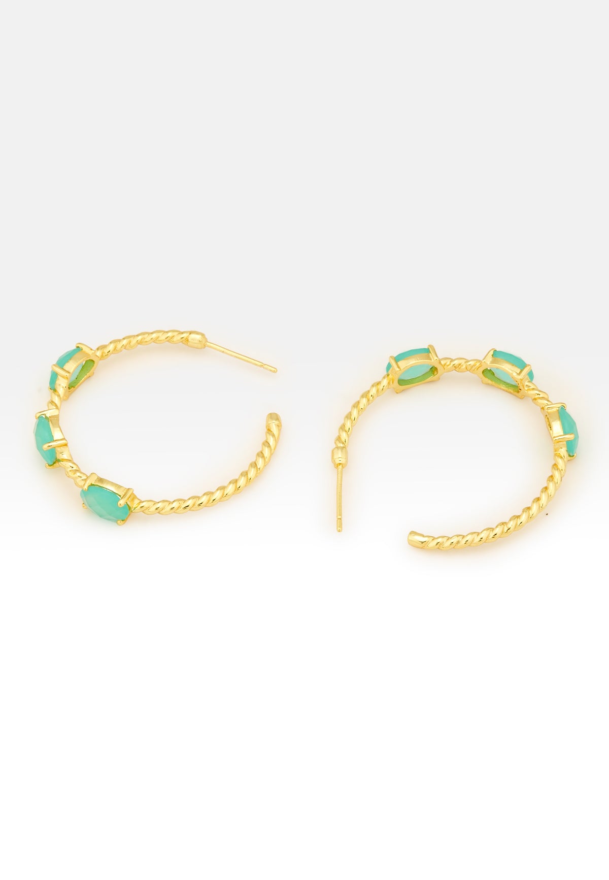 Doha aquachalc earrings