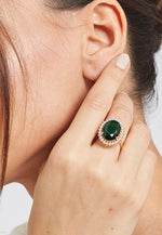Load image into Gallery viewer, Beauty Green Ring

