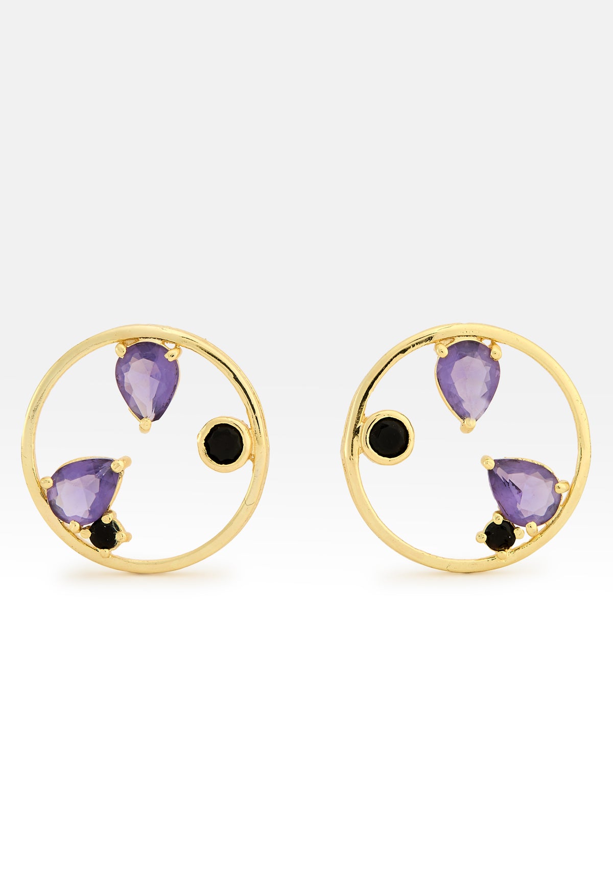 Genoa amethyst earrings