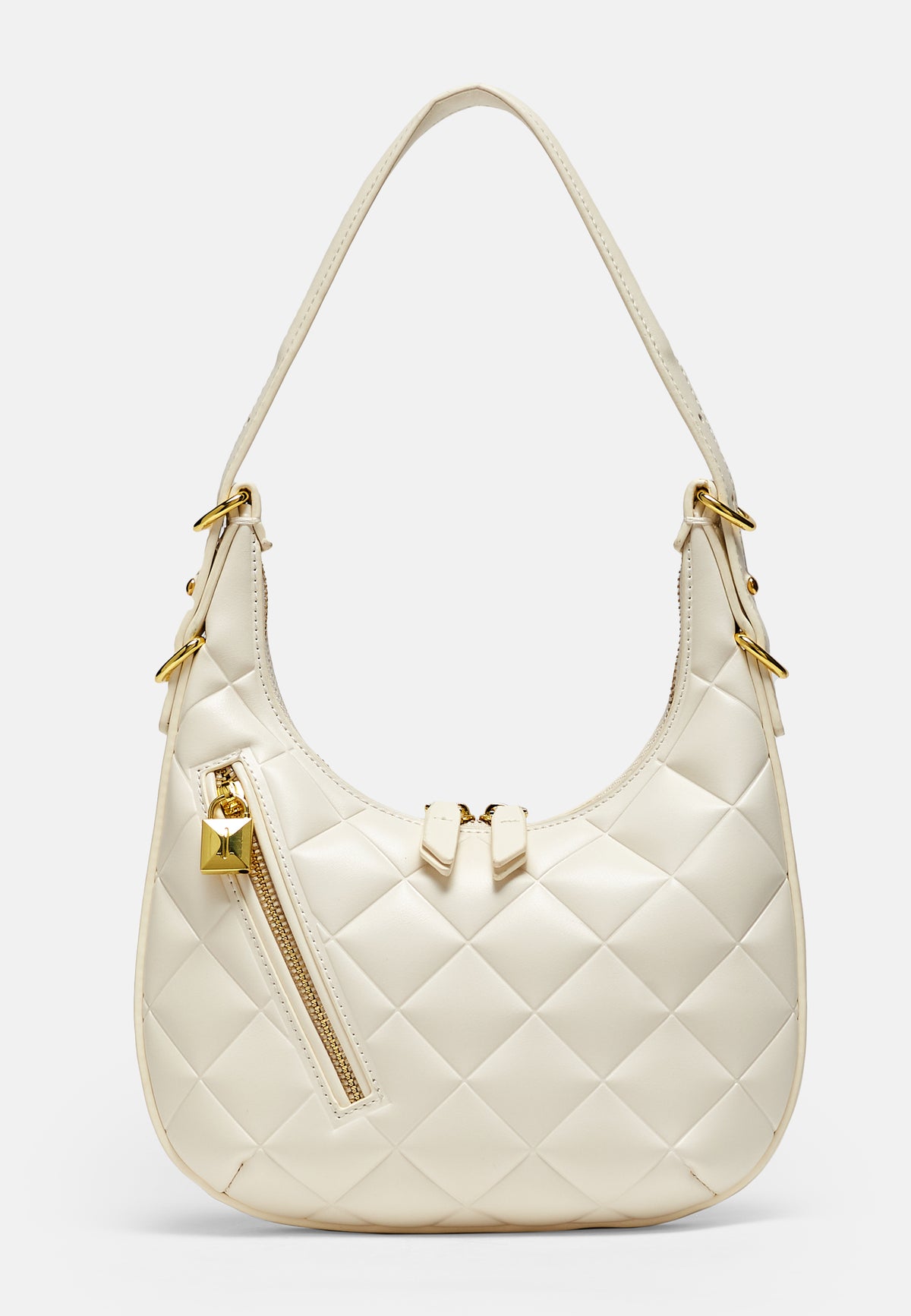 Quilted shoulder bag