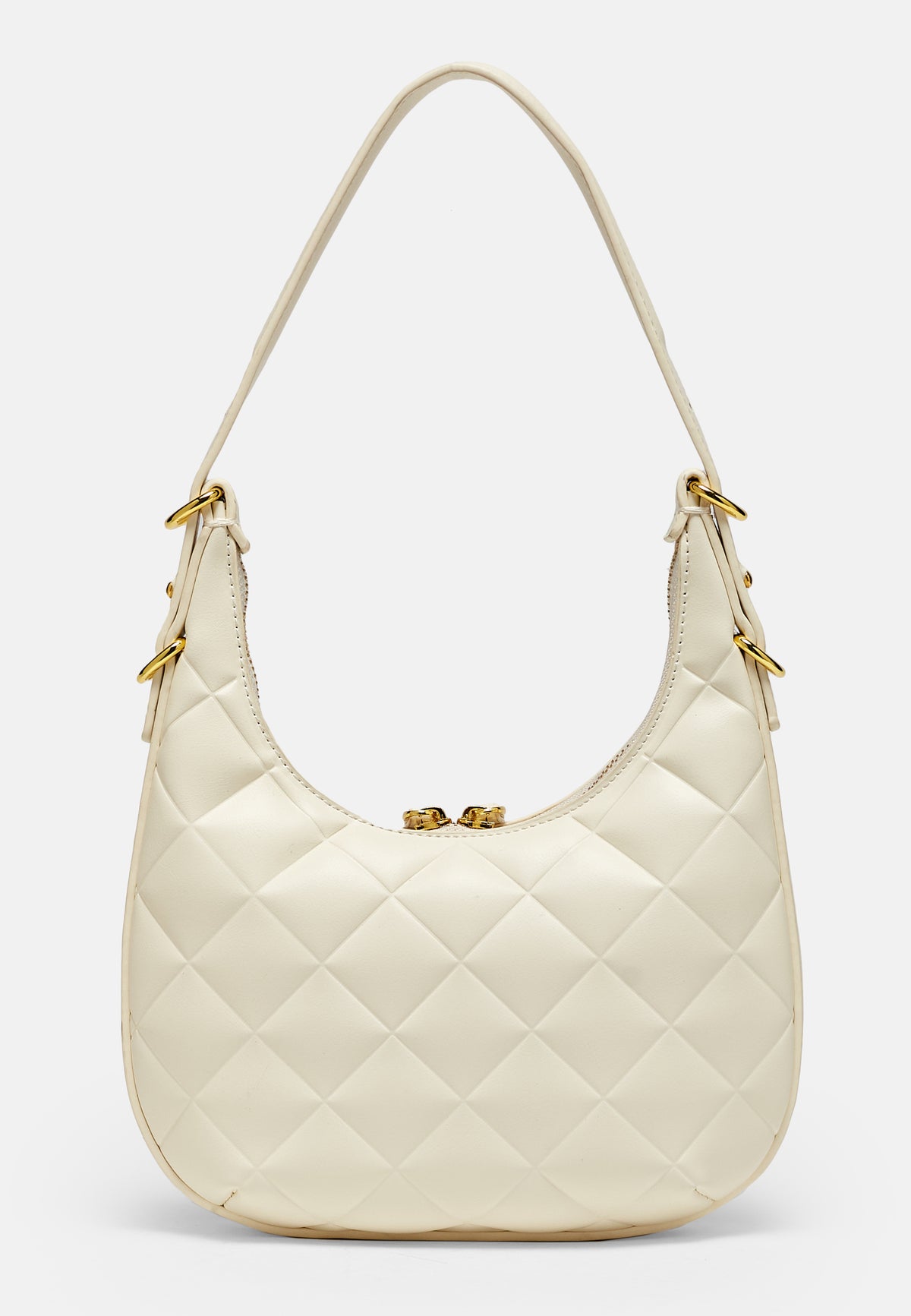 Quilted shoulder bag