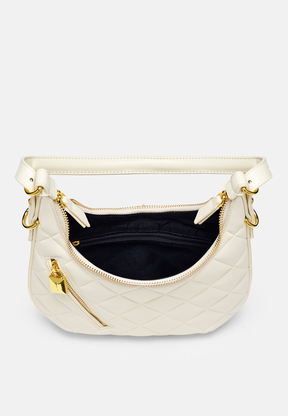 Quilted shoulder bag