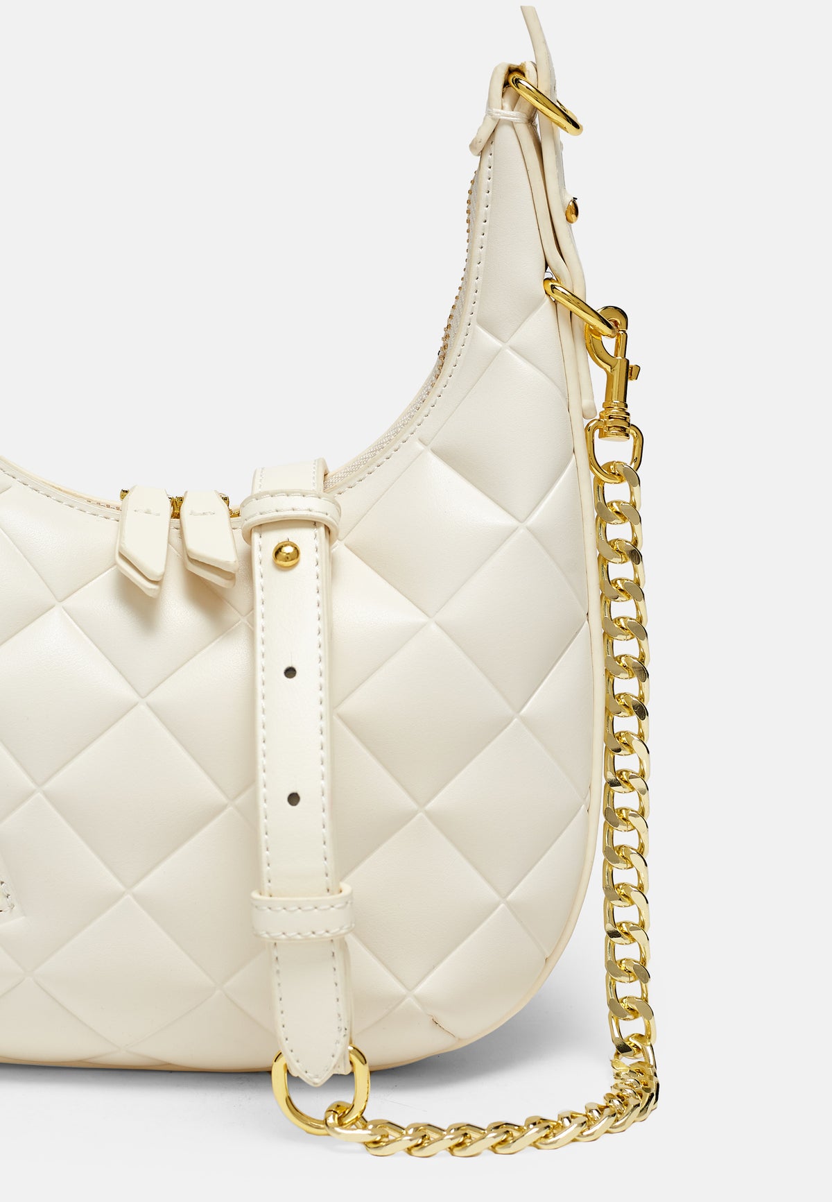 Quilted shoulder bag