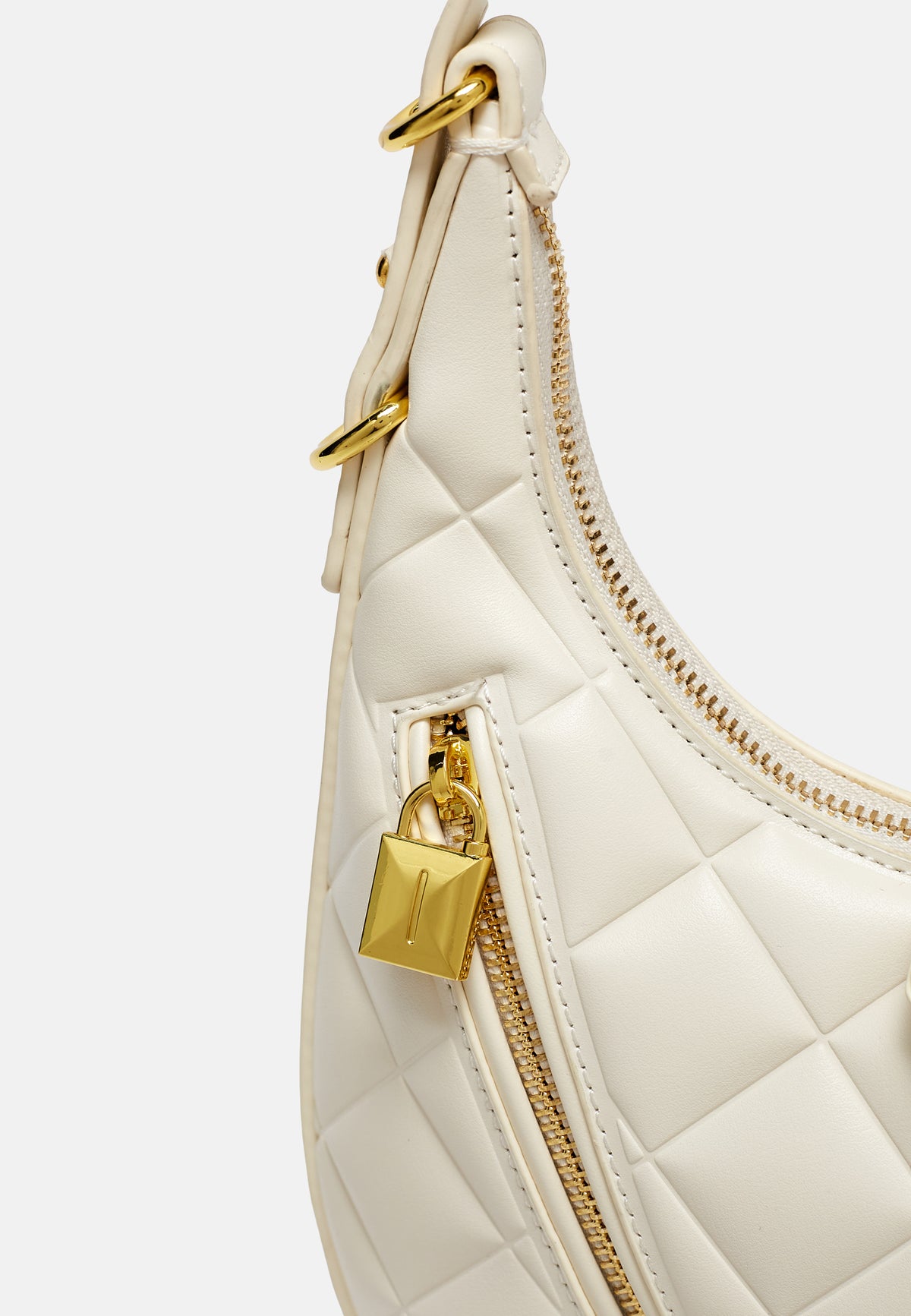 Quilted shoulder bag