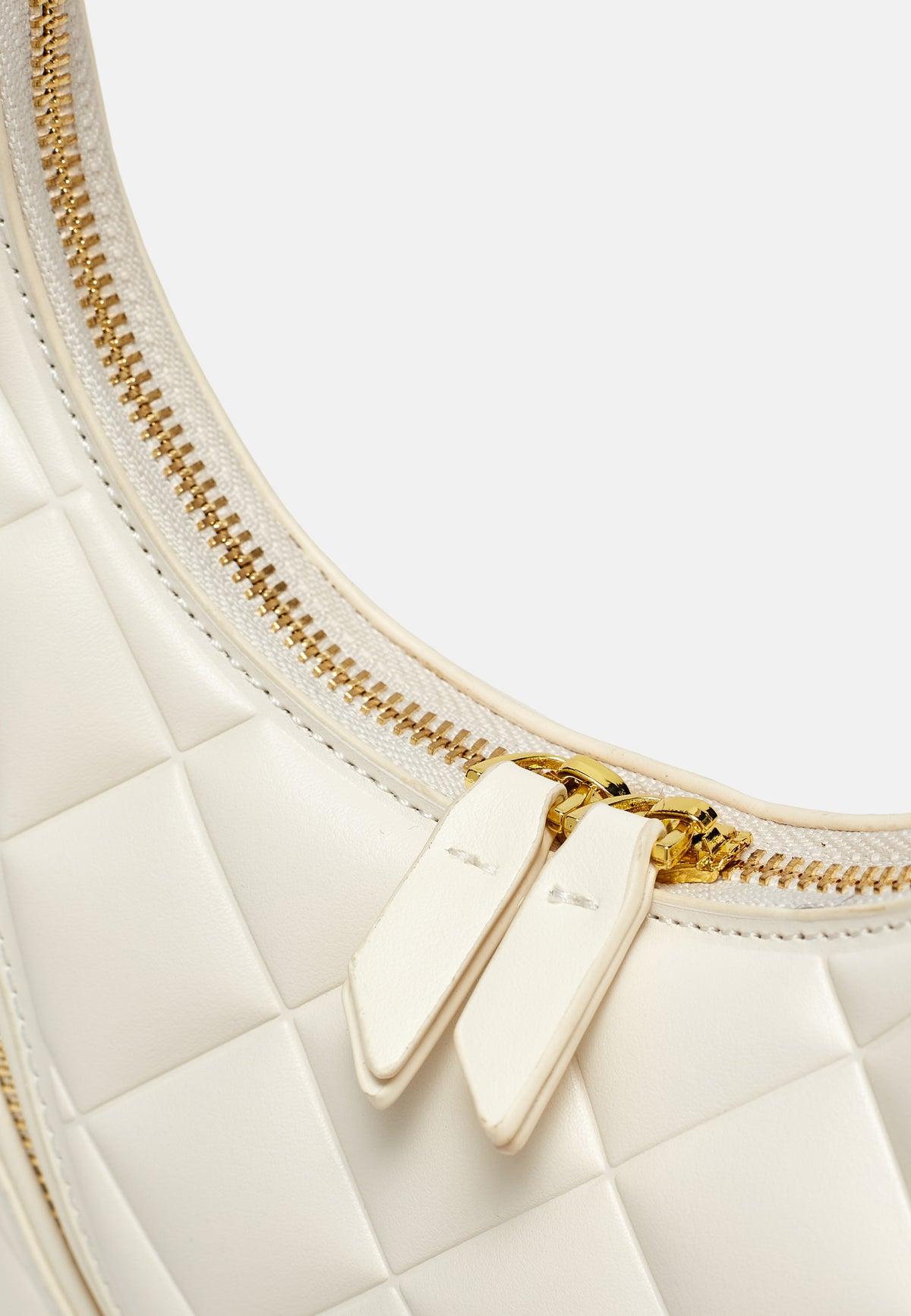 Quilted shoulder bag