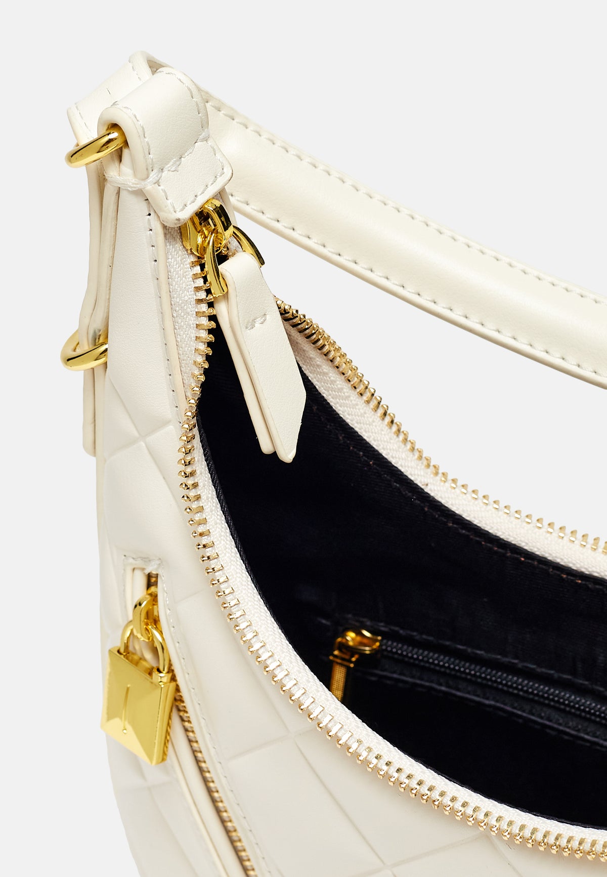 Quilted shoulder bag