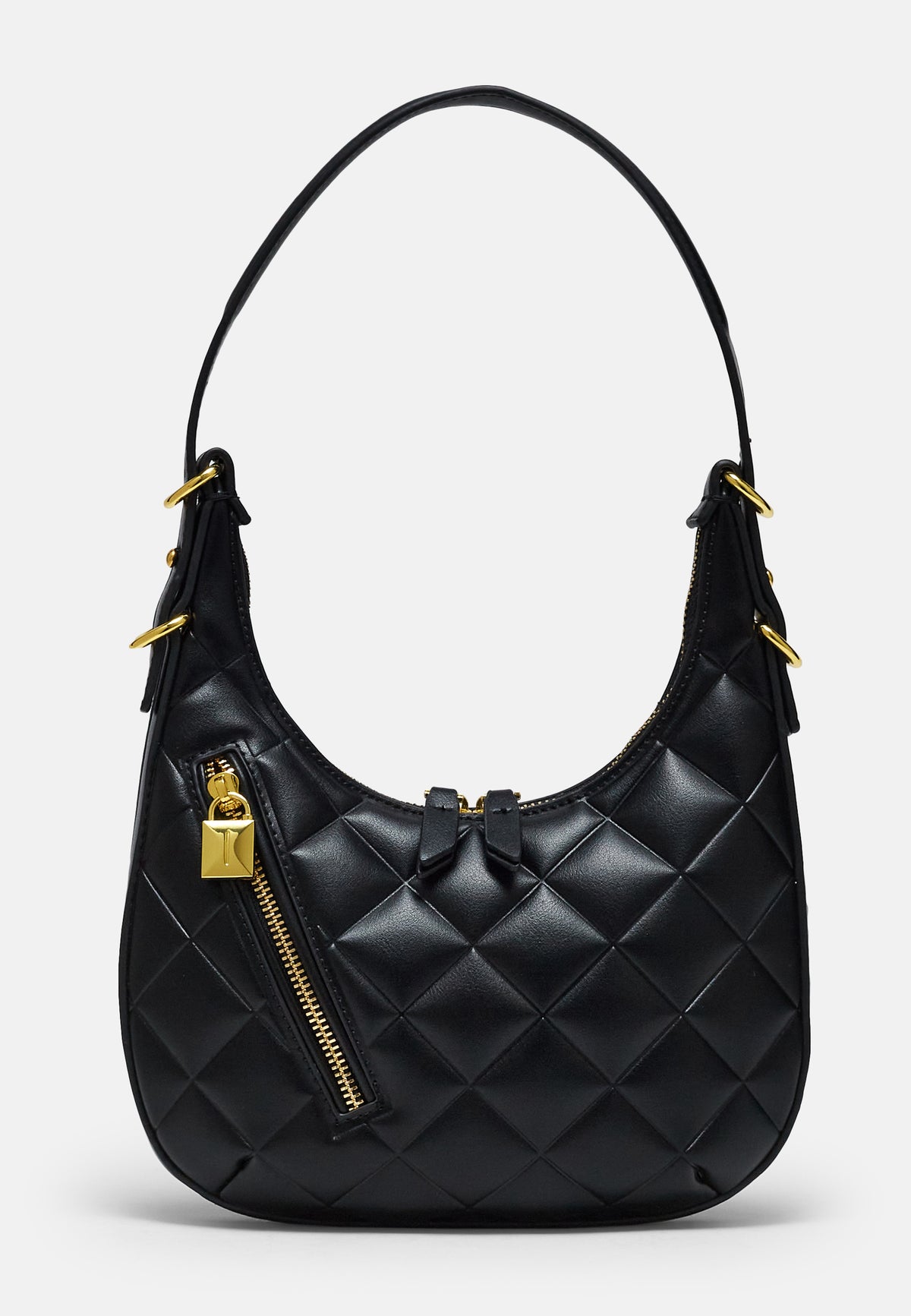 Quilted shoulder bag