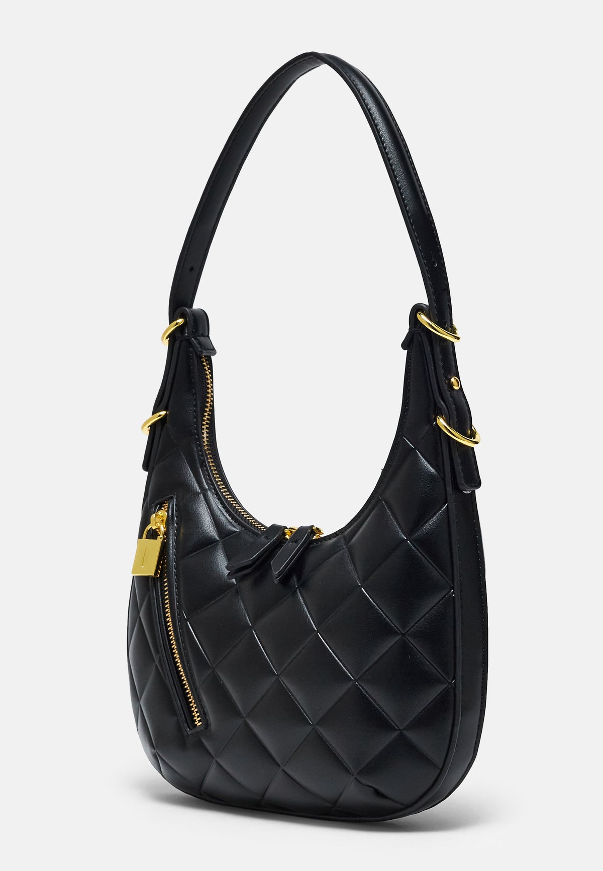 Quilted shoulder bag