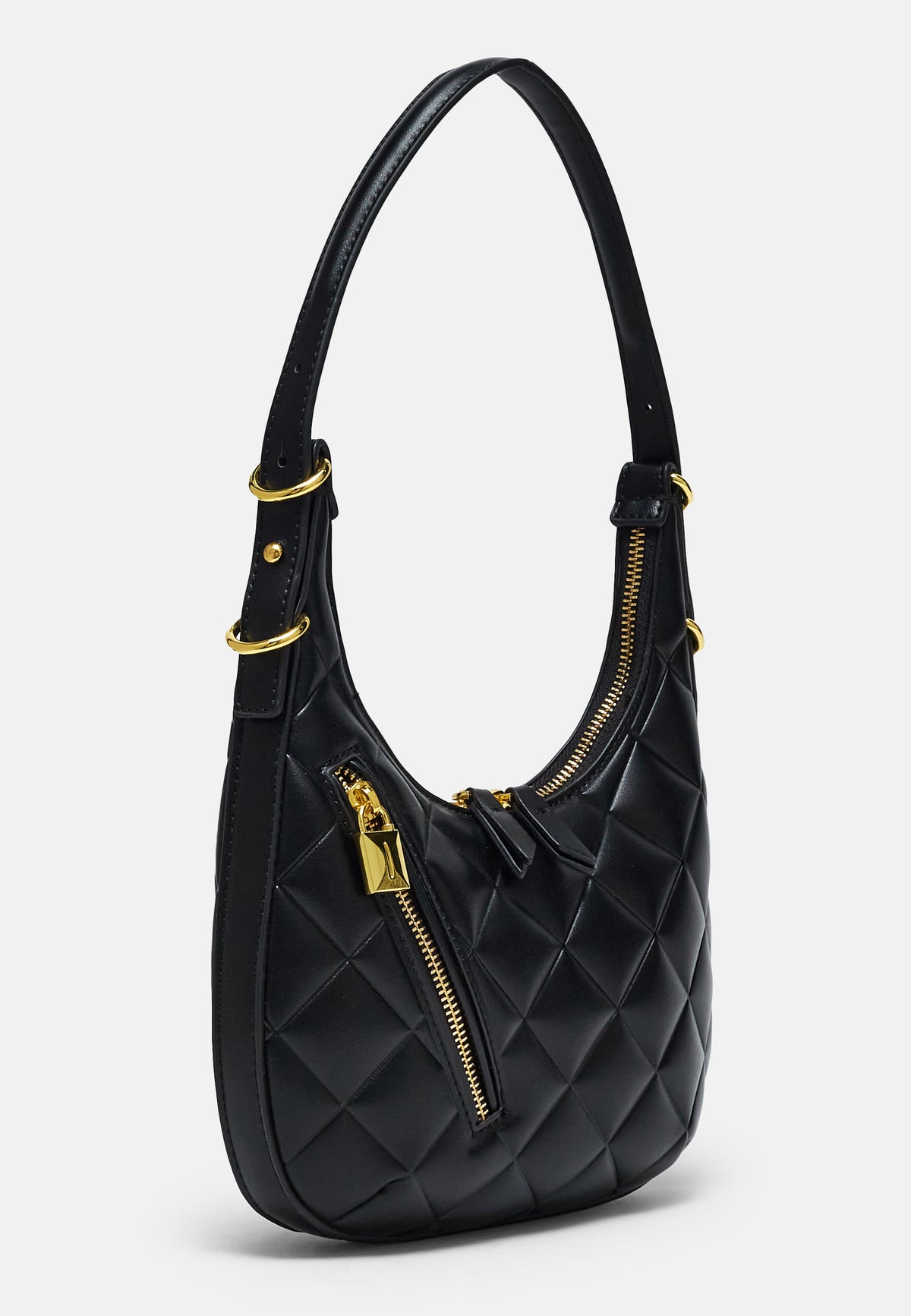 Quilted shoulder bag