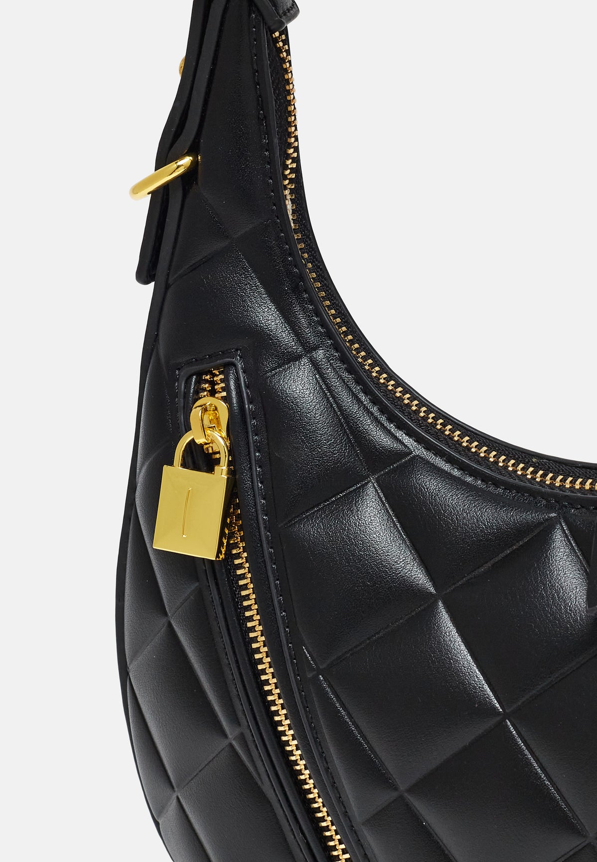 Quilted shoulder bag
