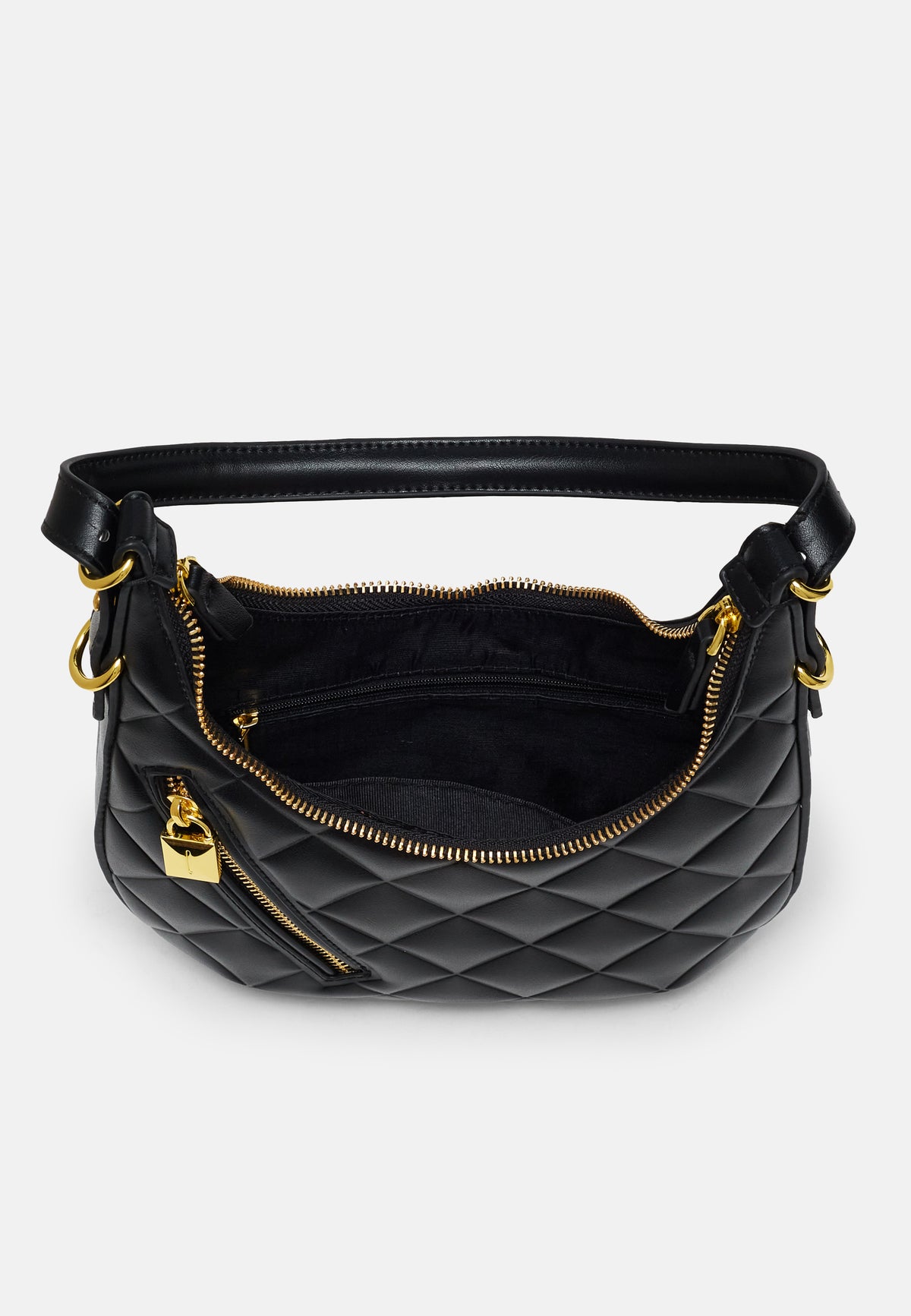 Quilted shoulder bag