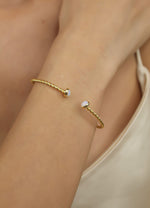Load image into Gallery viewer, orbit onyx bracelet Bombay Sunset

