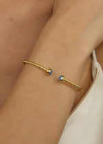 Load image into Gallery viewer, orbit onyx bracelet Bombay Sunset
