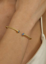 Load image into Gallery viewer, orbit onyx bracelet Bombay Sunset
