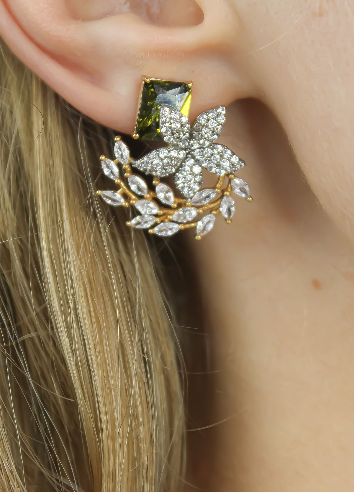summer star stud earrings Bombay Sunset