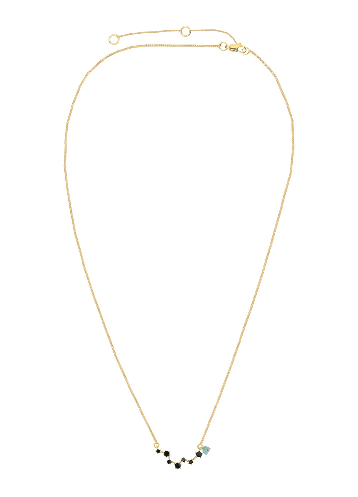 Constellation scorpius zodiac necklace bombay sunset