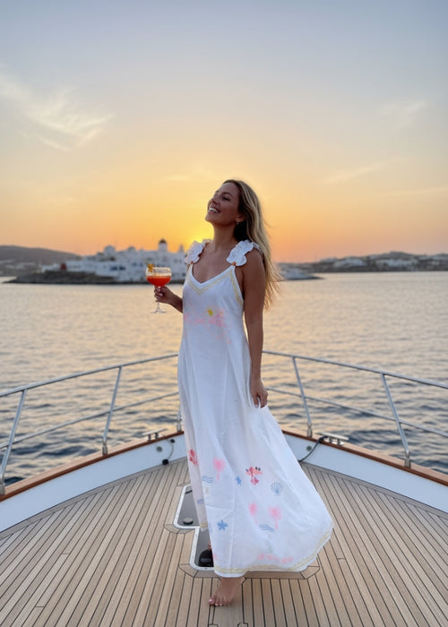 Summerlight Λευκό Φόρεμα
