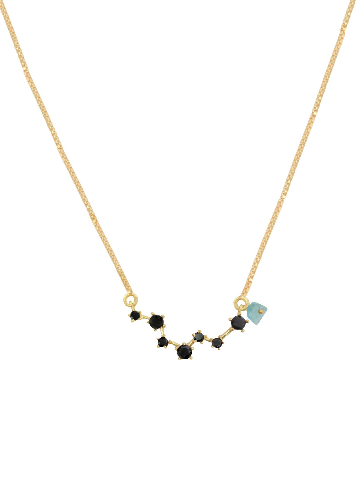 Constellation scorpius zodiac necklace bombay sunset