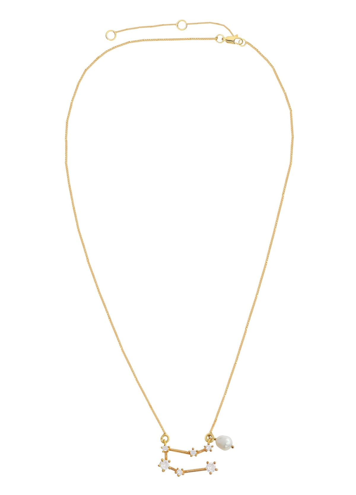 Constellation gemini zodiac necklace bombay sunset