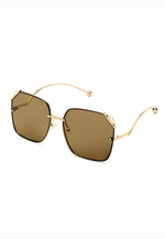 Load image into Gallery viewer, Wisteria Brown Sunglasses
