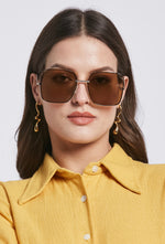 Load image into Gallery viewer, Wisteria Brown Sunglasses
