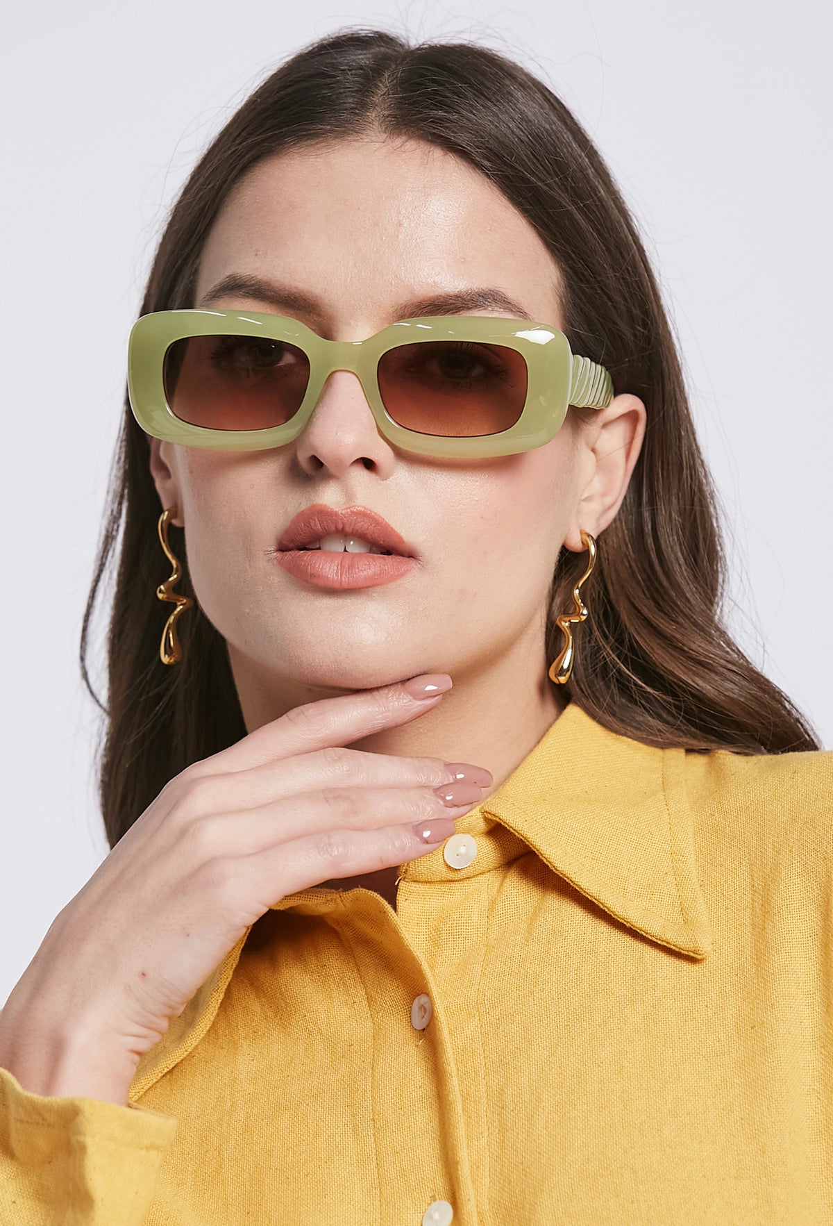 Amara Olive Sunglasses