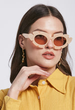 Load image into Gallery viewer, Tierra Cream Sunglasses
