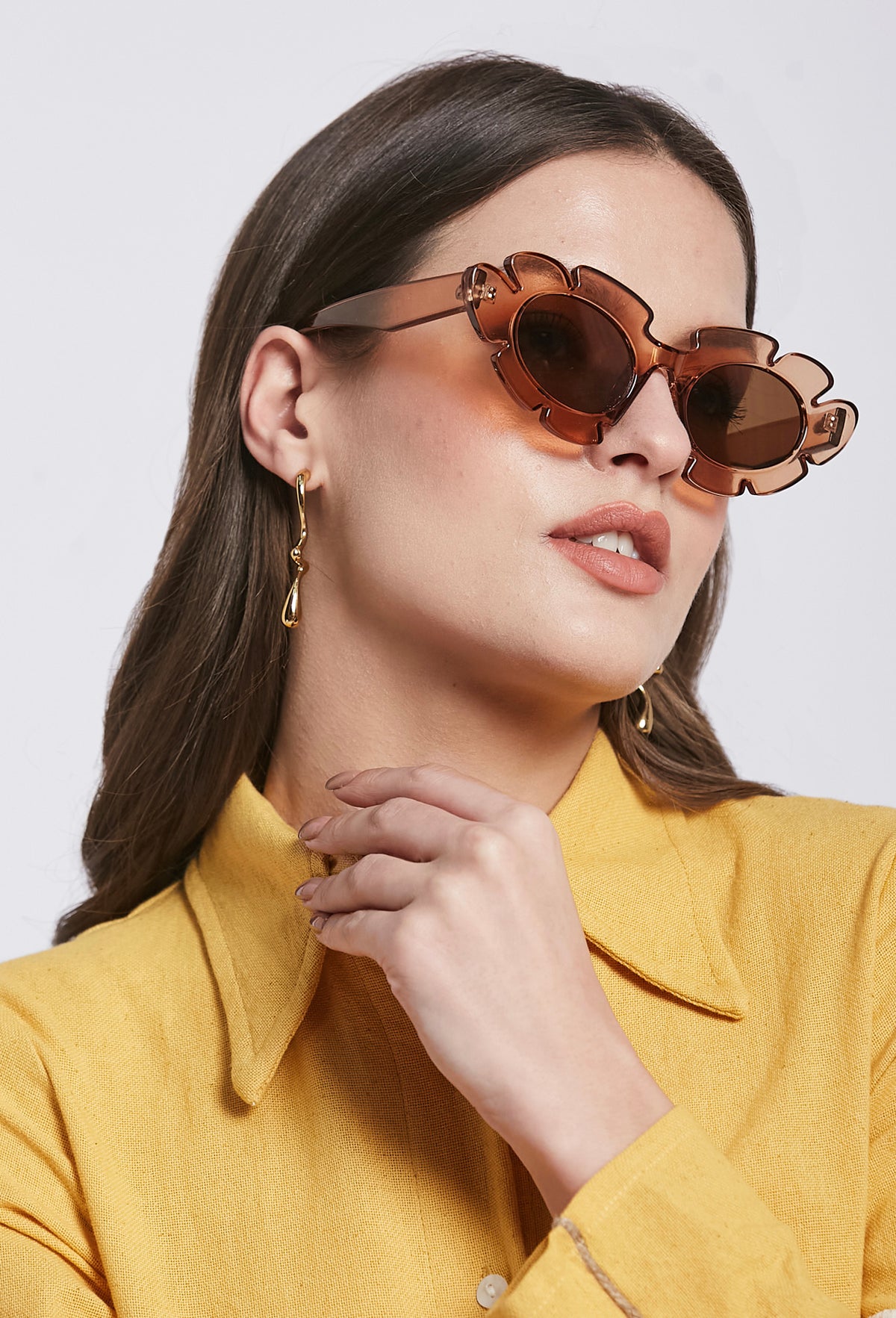 Tierra Brown Sunglasses