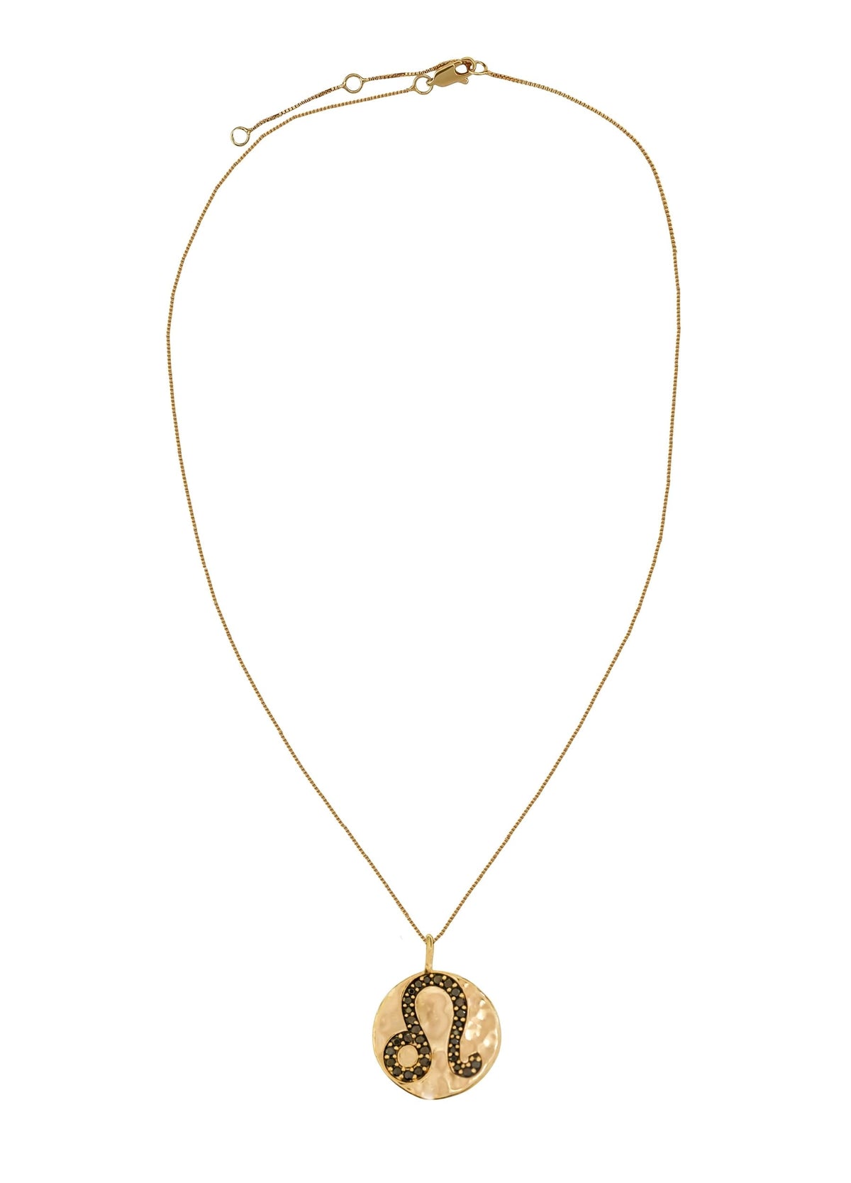 Stellar leo coin pendant bombay sunset