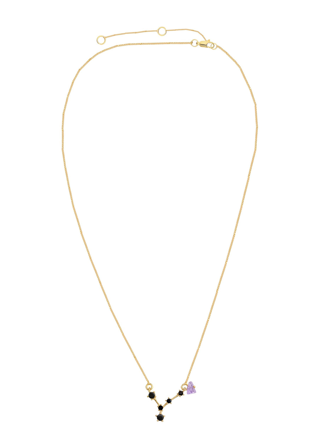 constellation pisces zodiac necklace Bombay Sunset