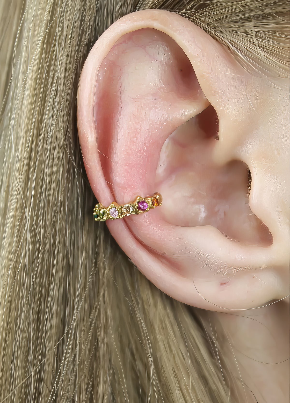 Twillight ear cuffs bombay sunset