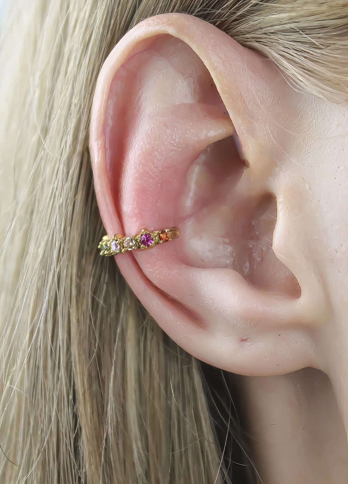 Twillight ear cuffs bombay sunset
