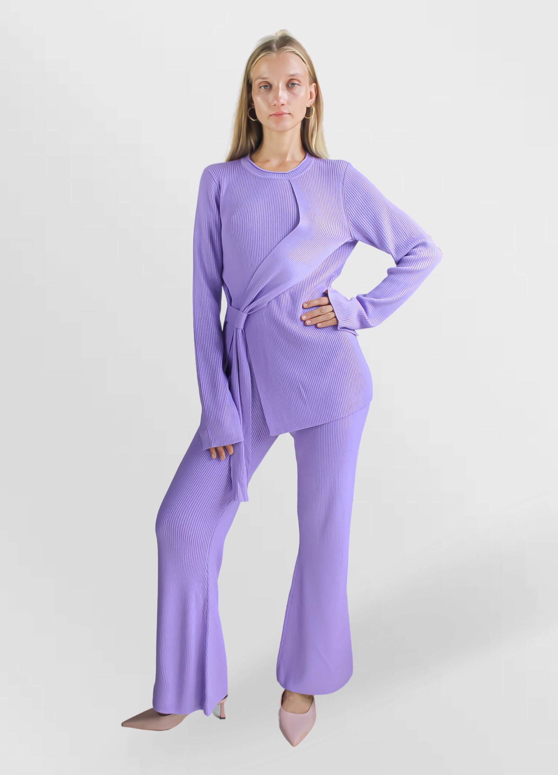 alana lavender top Bombay Sunset