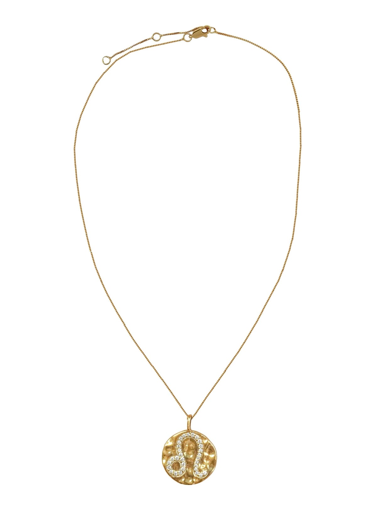 Stellar leo coin pendant bombay sunset