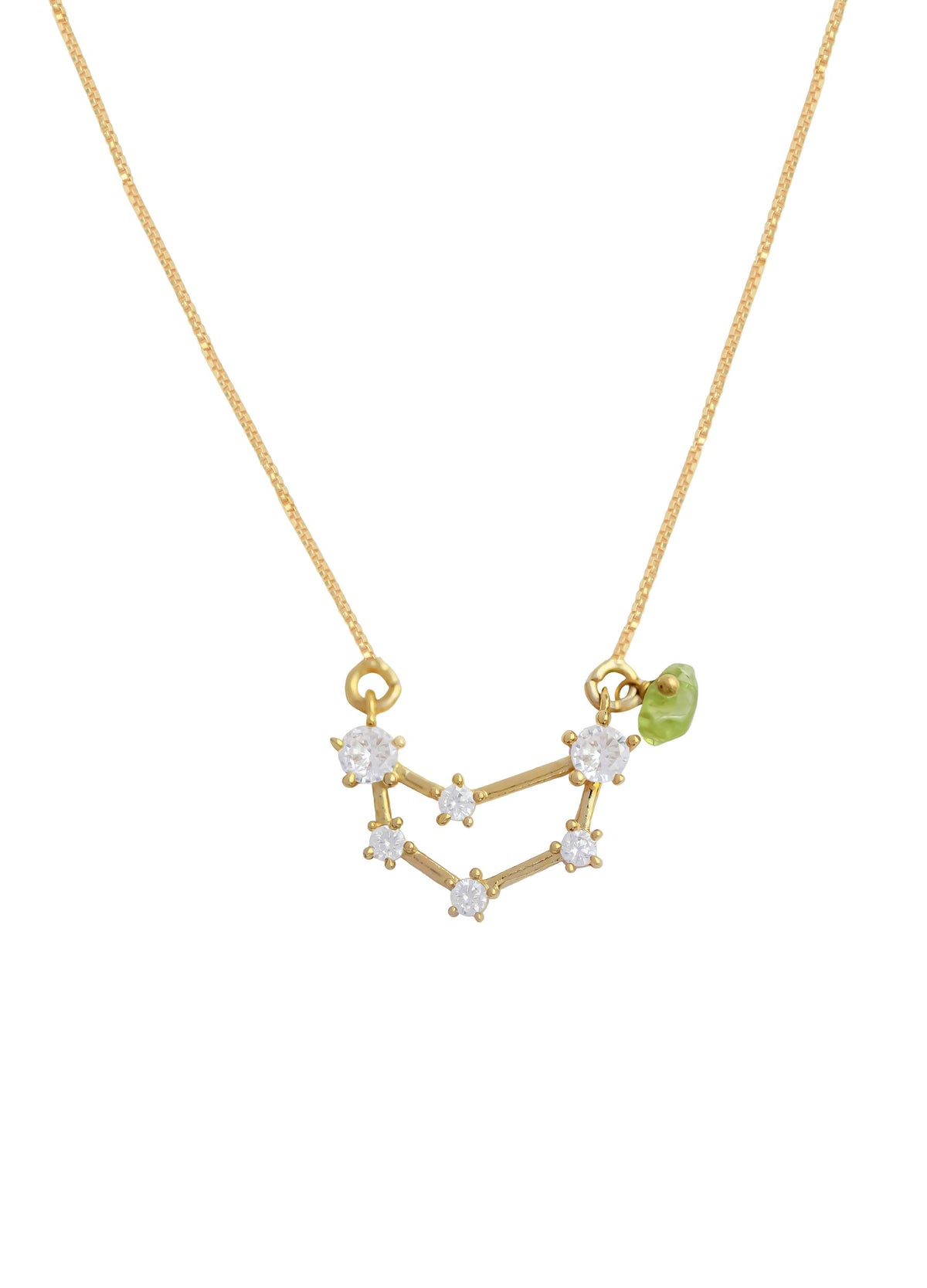 constellation capricornus zodiac necklace Bombay Sunset