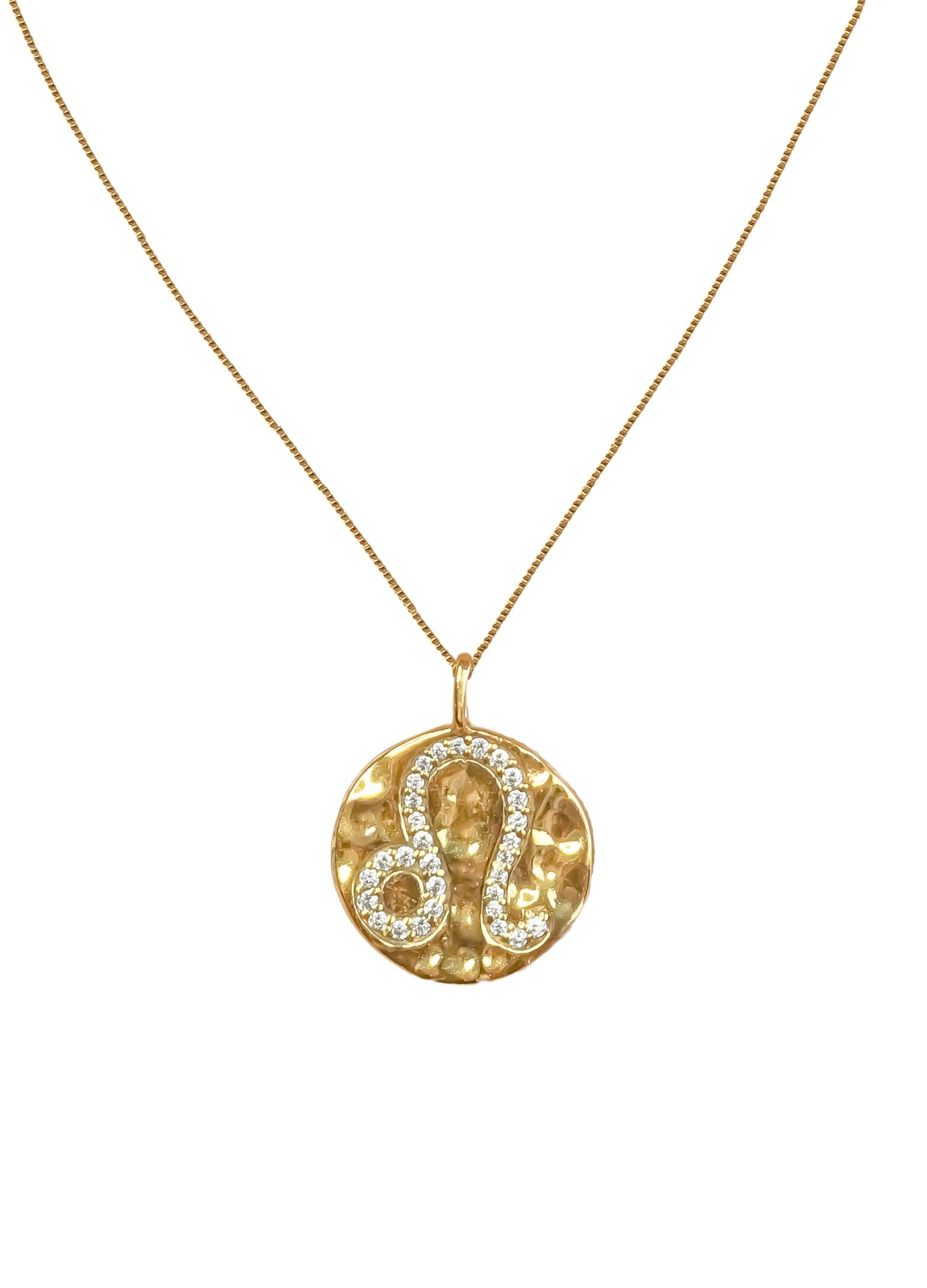 stellar leo coin pendant Bombay Sunset