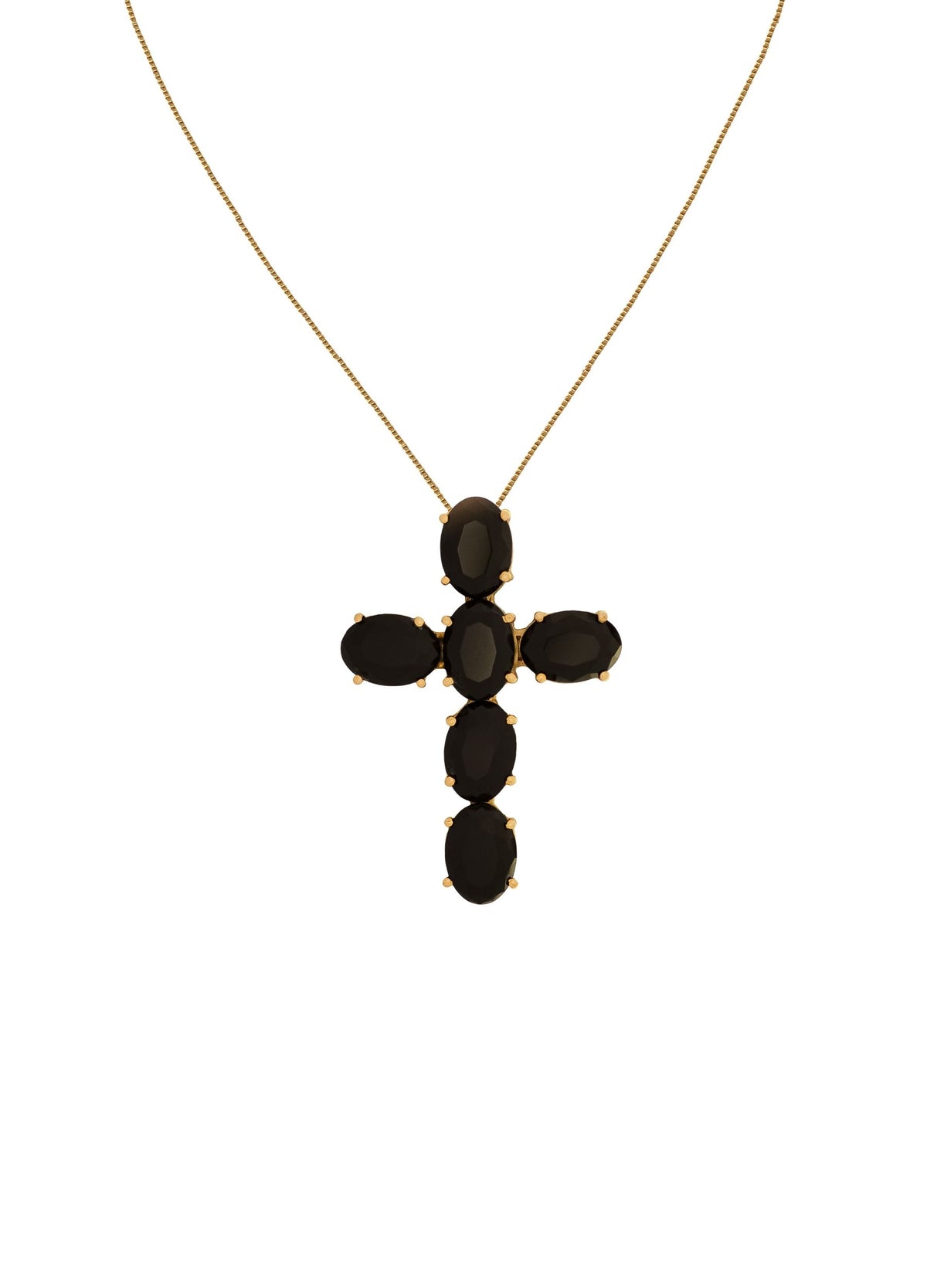 Faith pendant necklace bombay sunset