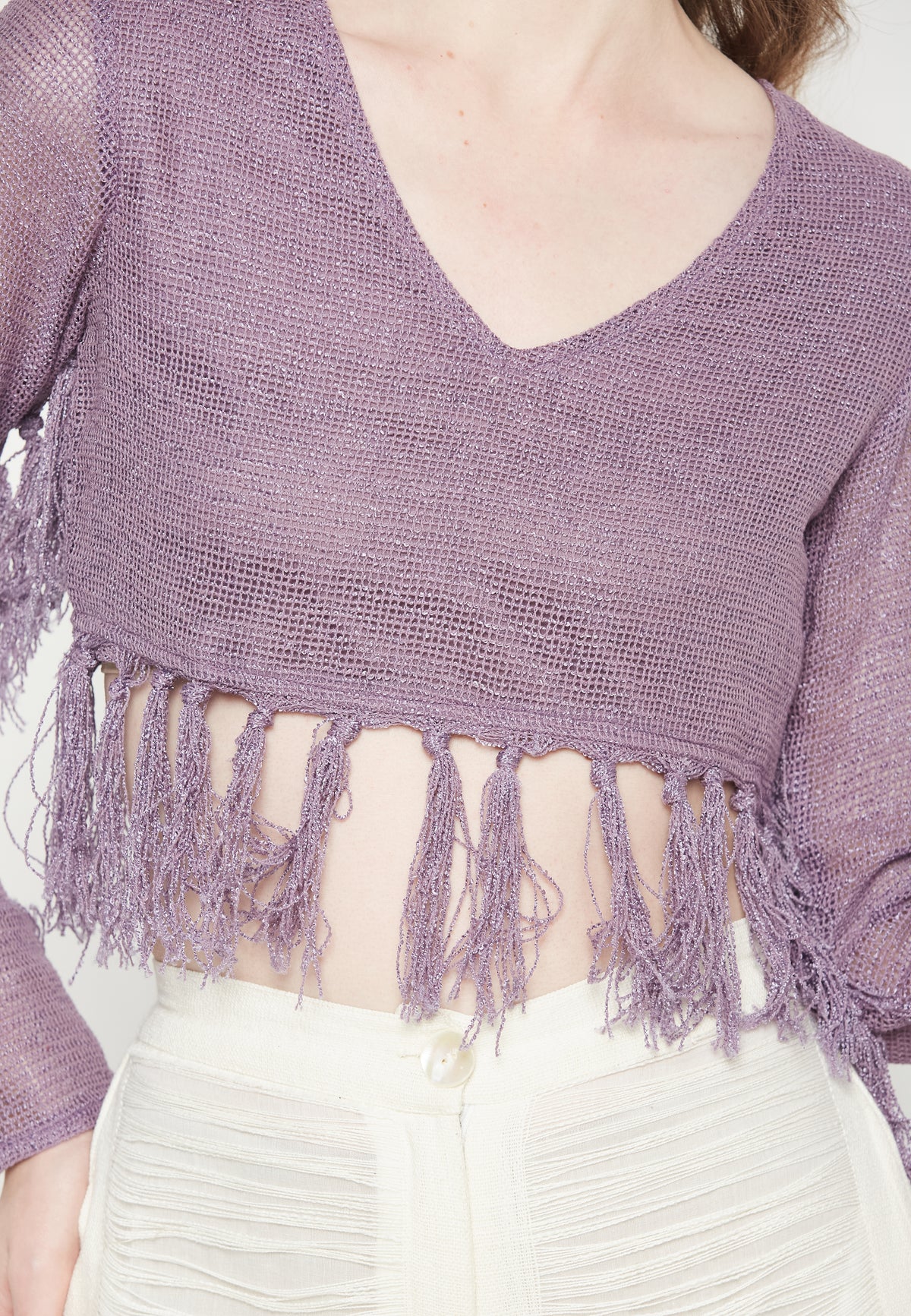 Whimsy Lavender Top