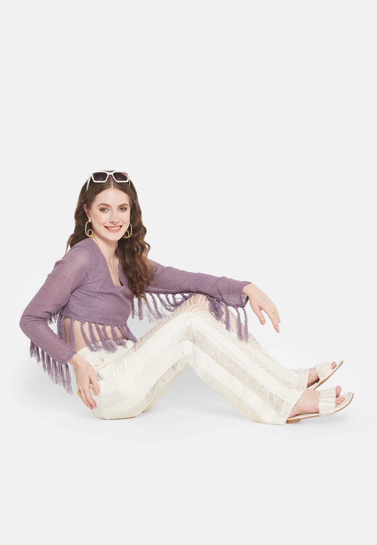 Whimsy Lavender Top