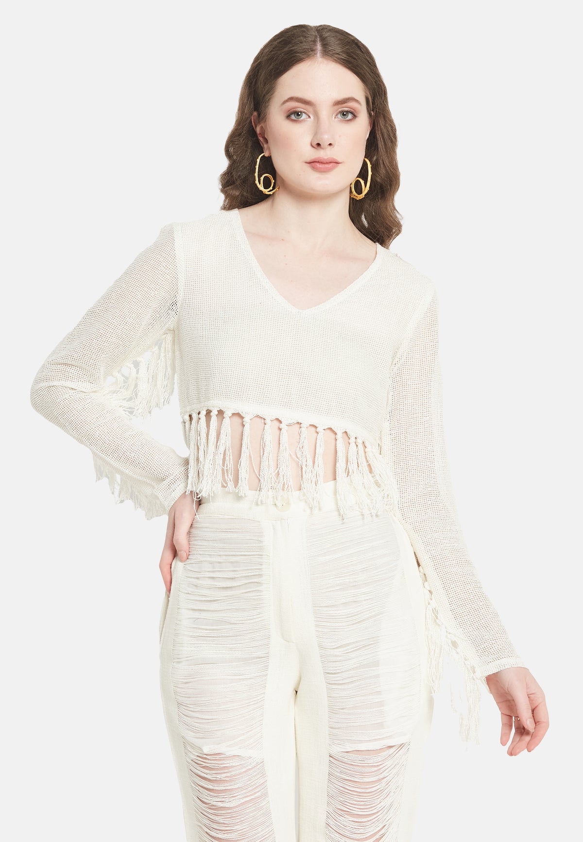 Whimsy White Top