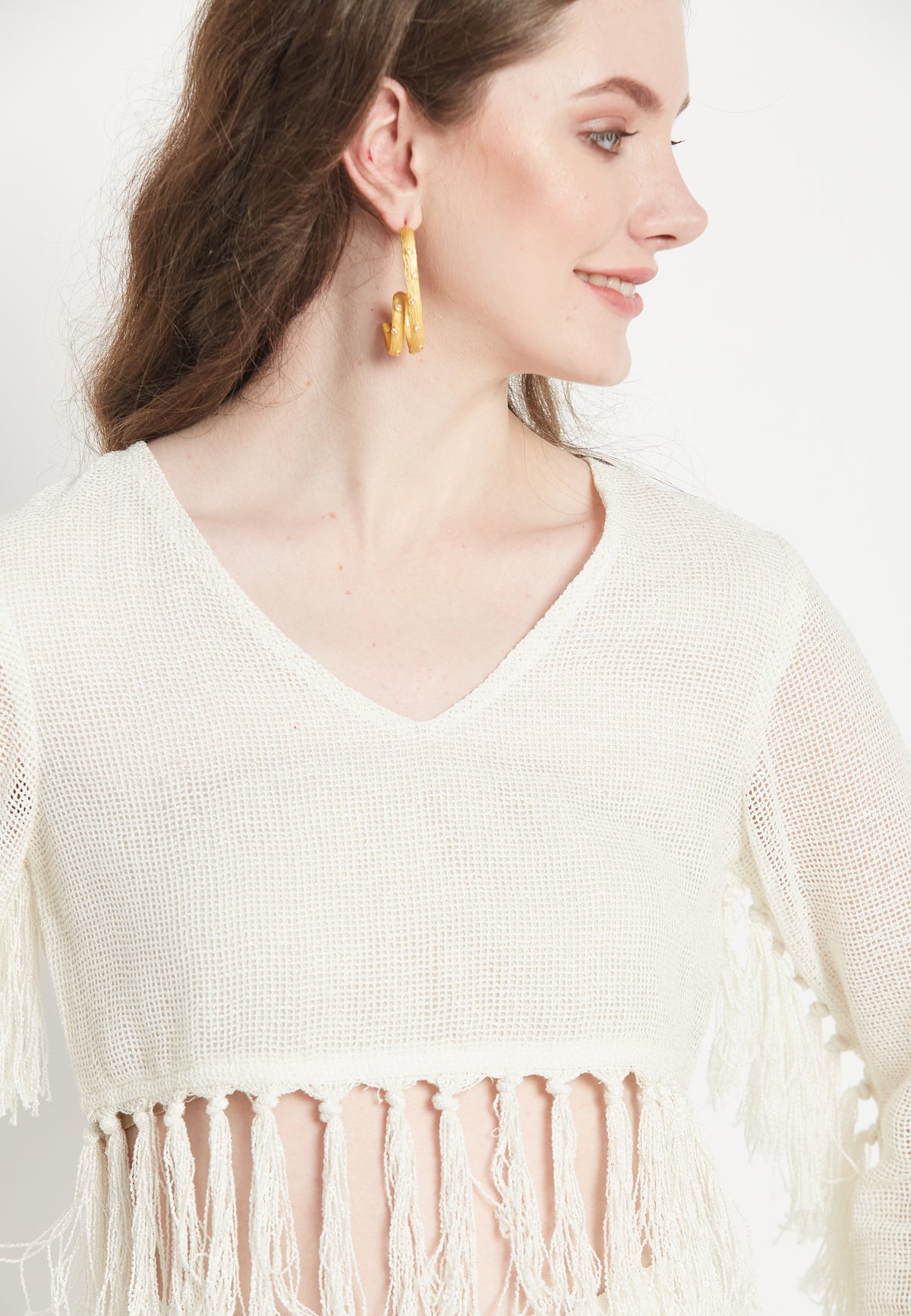 Whimsy Top Bianco