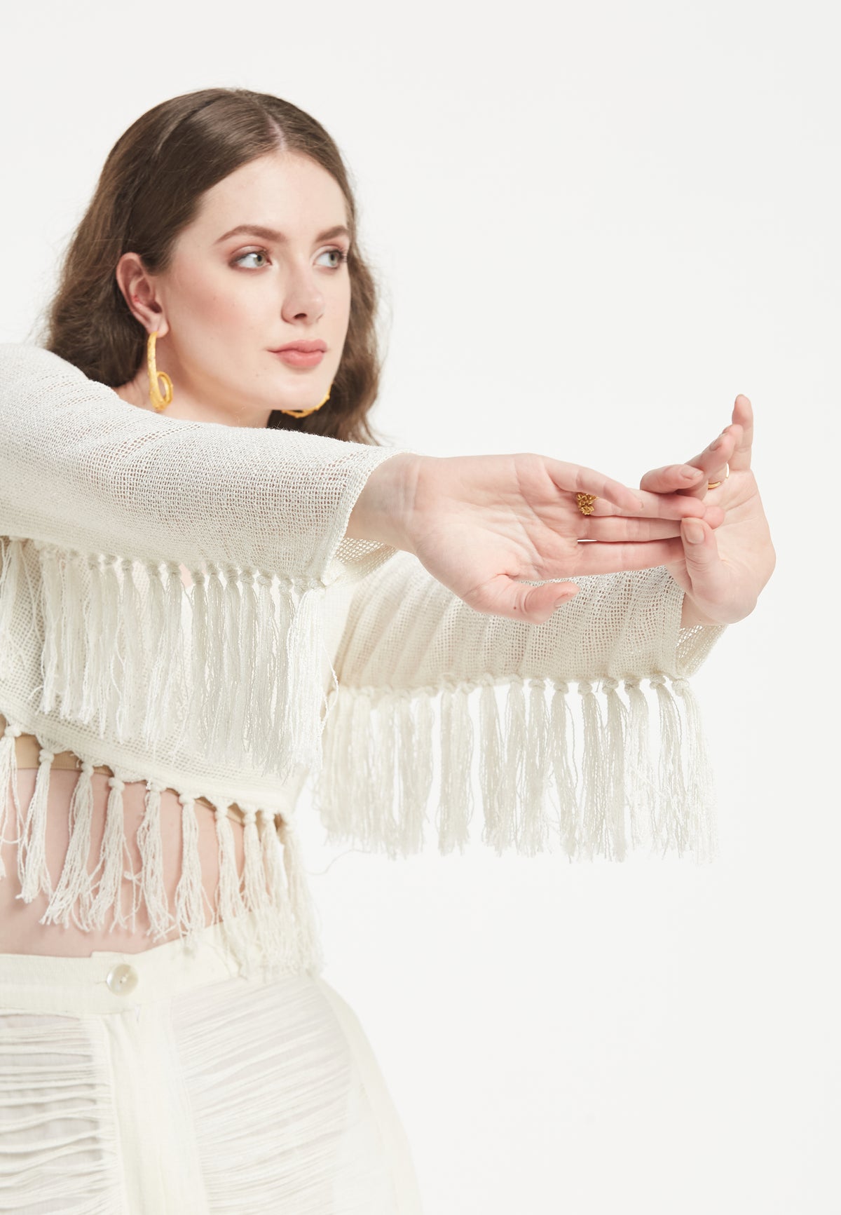 Whimsy Top Bianco