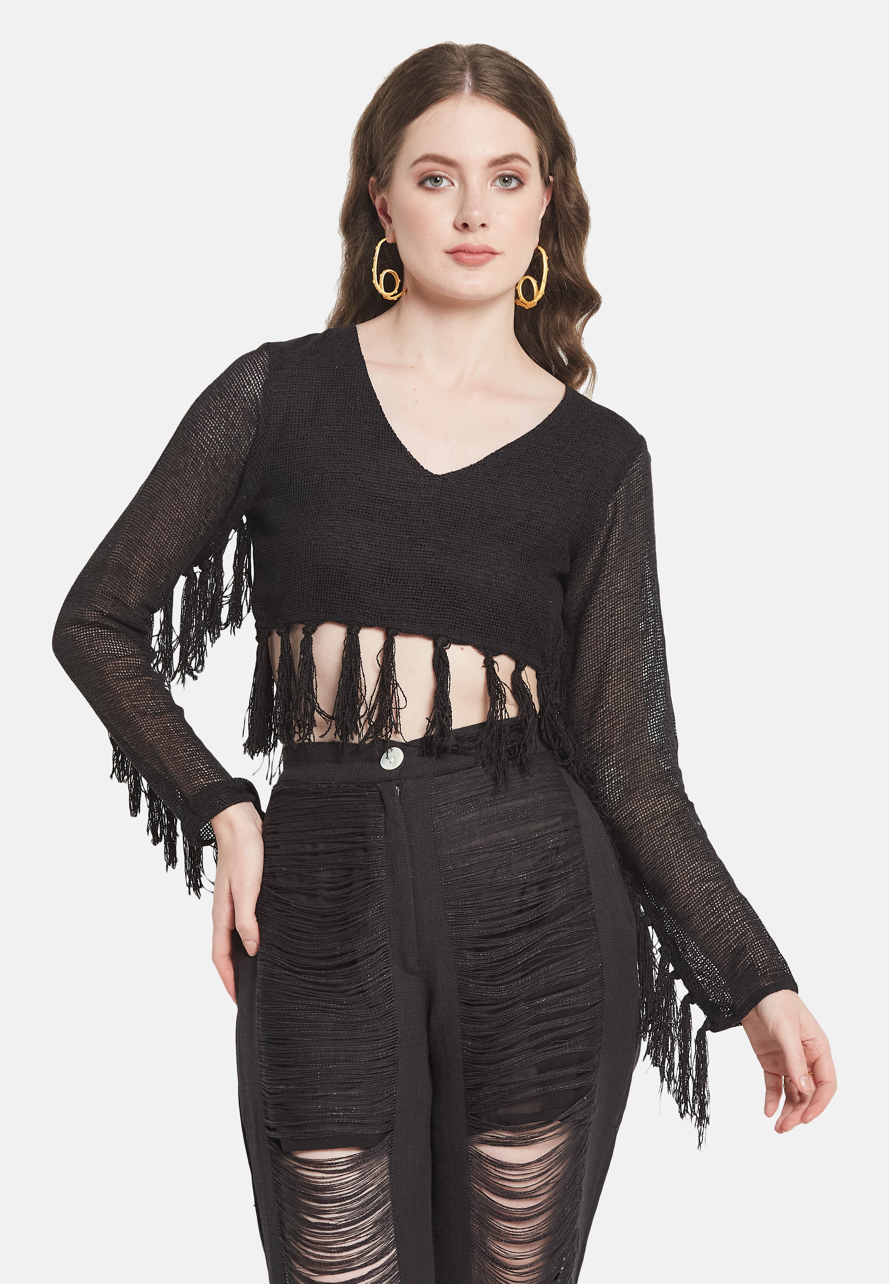 Whimsy Black Top