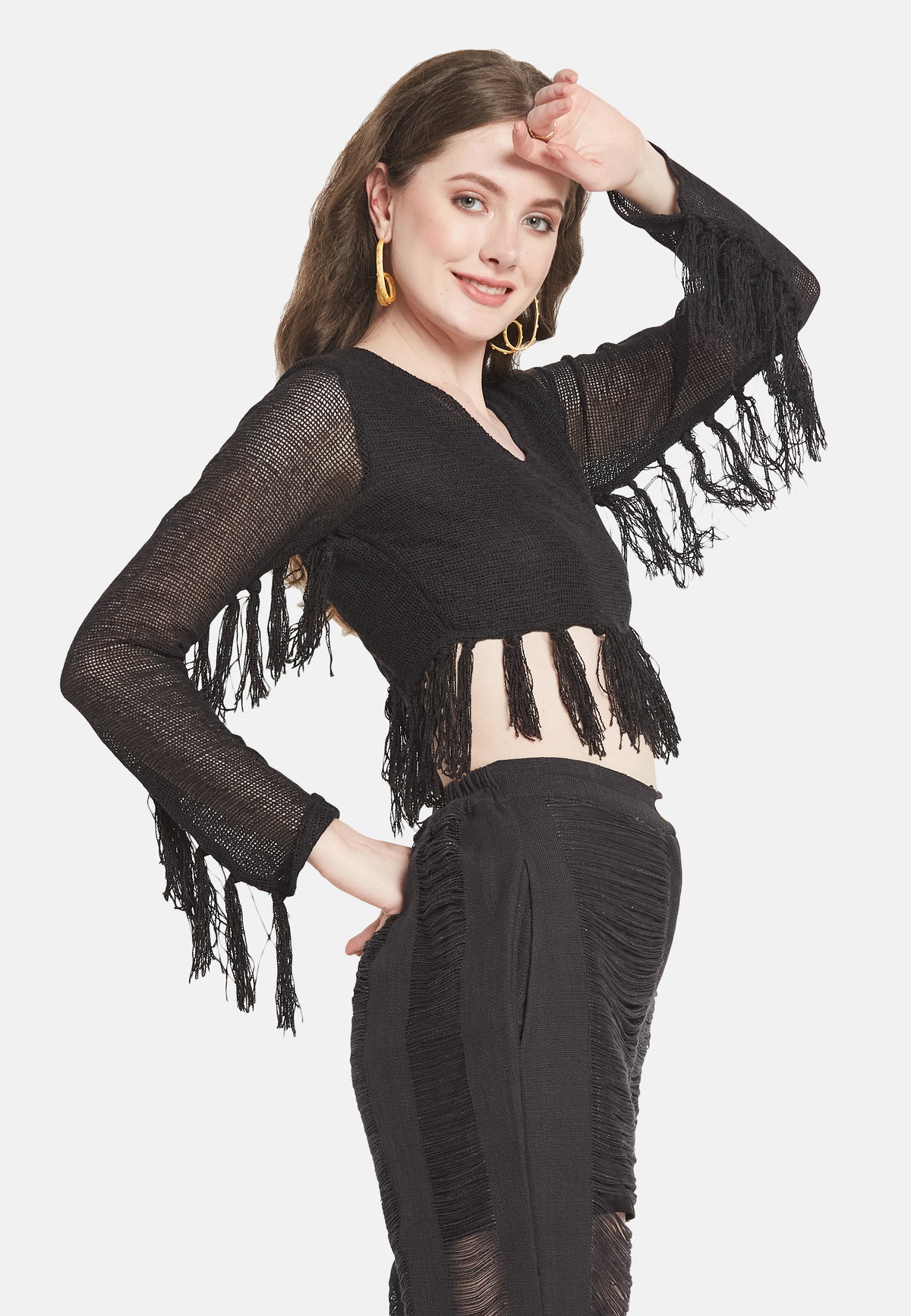 Whimsy Black Top