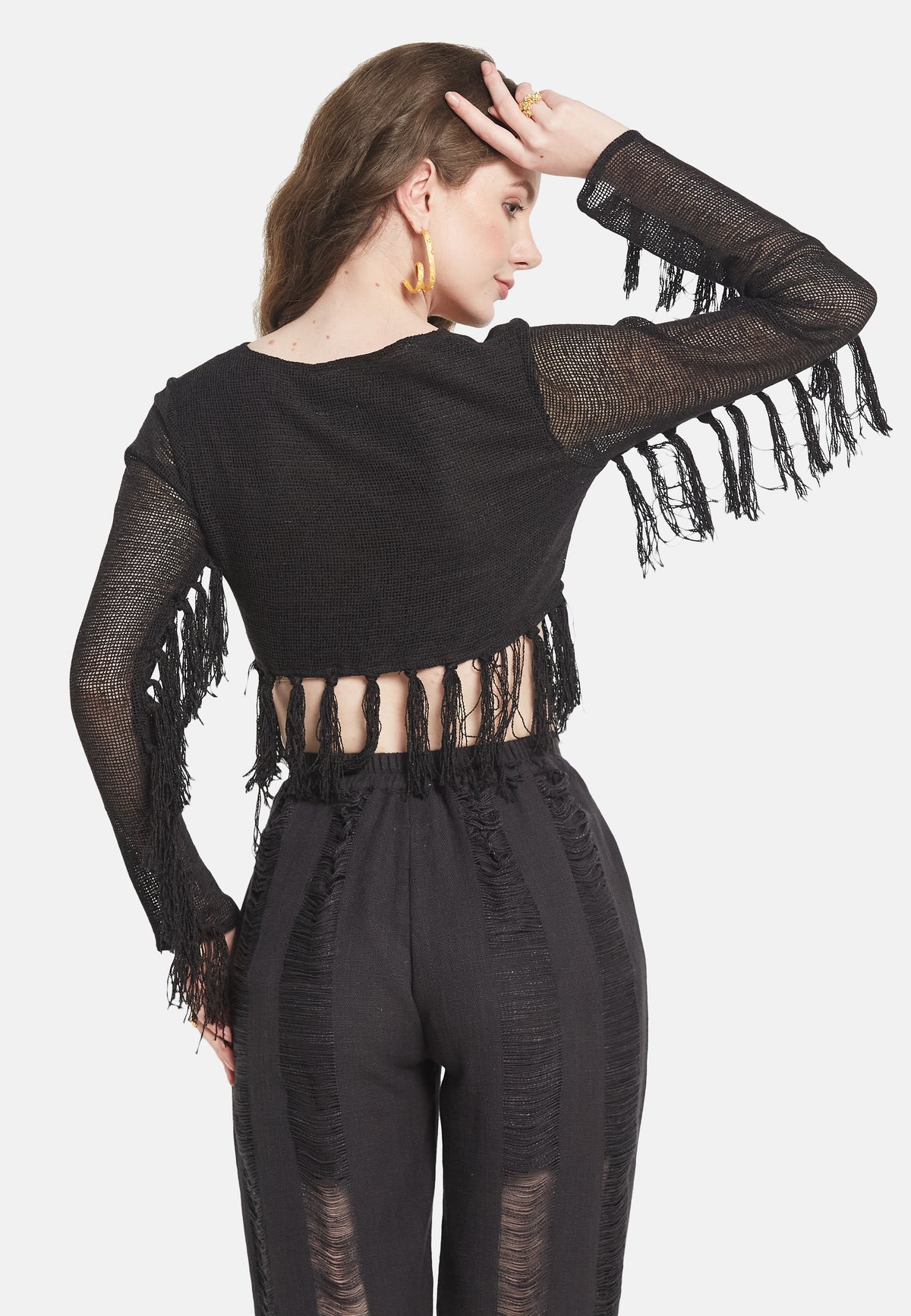 Whimsy Black Top