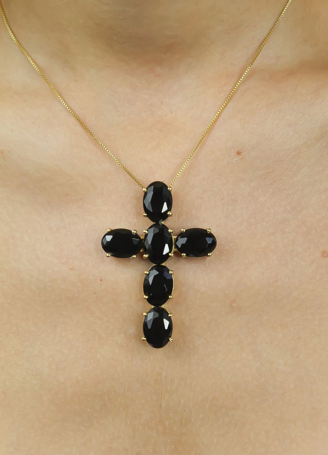 faith pendant necklace Bombay Sunset