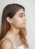 Load image into Gallery viewer, london climber earrings with stones Bombay Sunset
